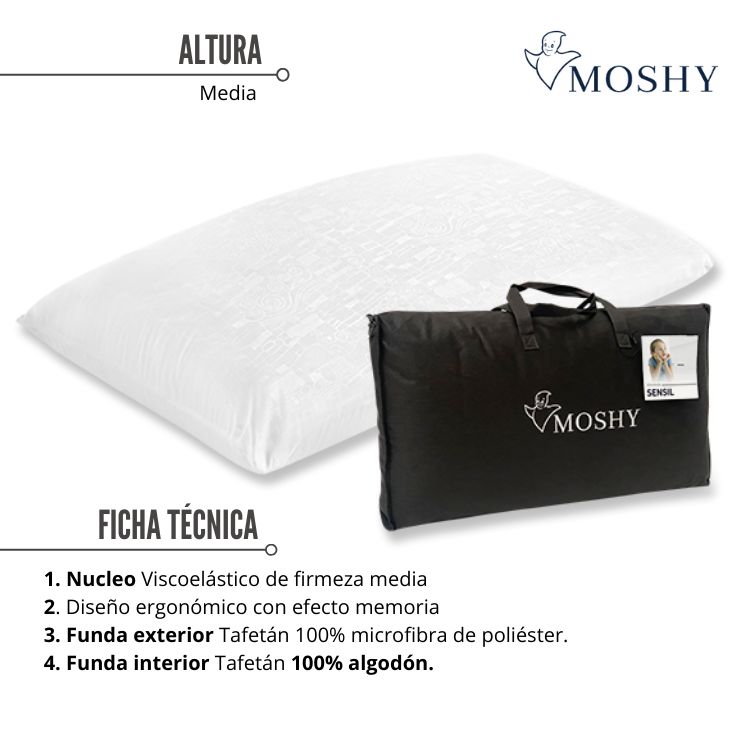 Almohada Sensil de Moshy