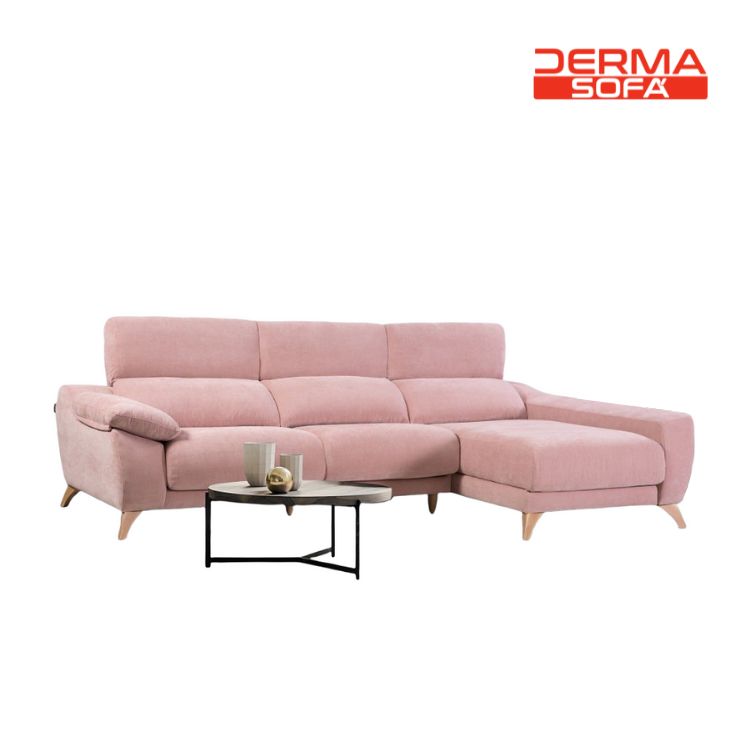 Sofá chaise longue modelo PALMA | Dermasofá