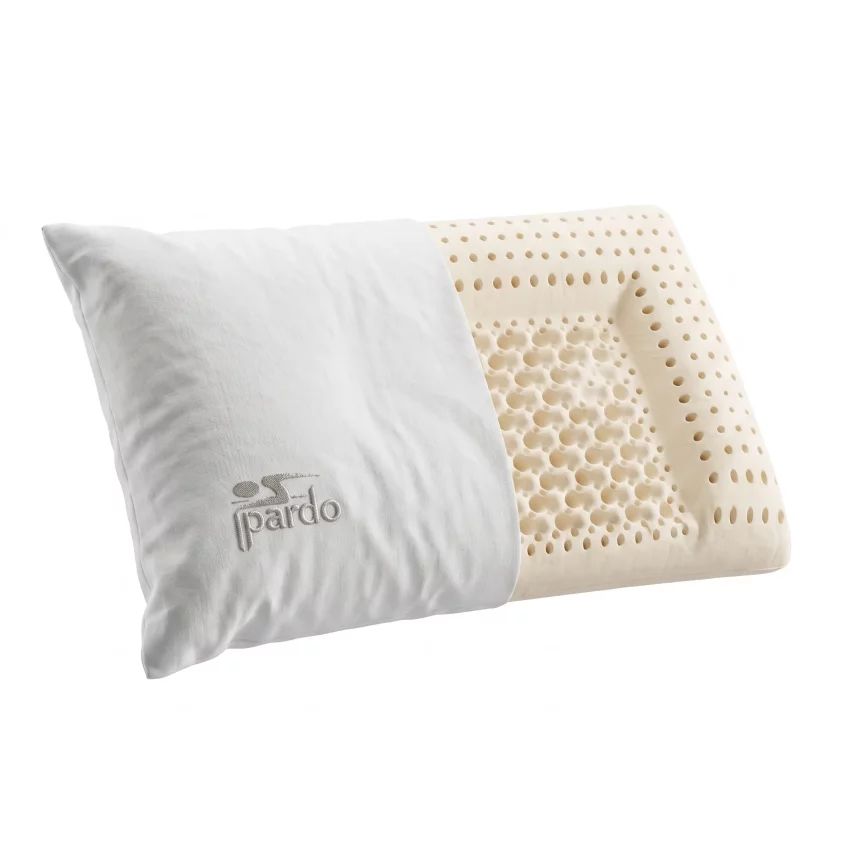 Almohada Látex Cervical Triplex De Pardo