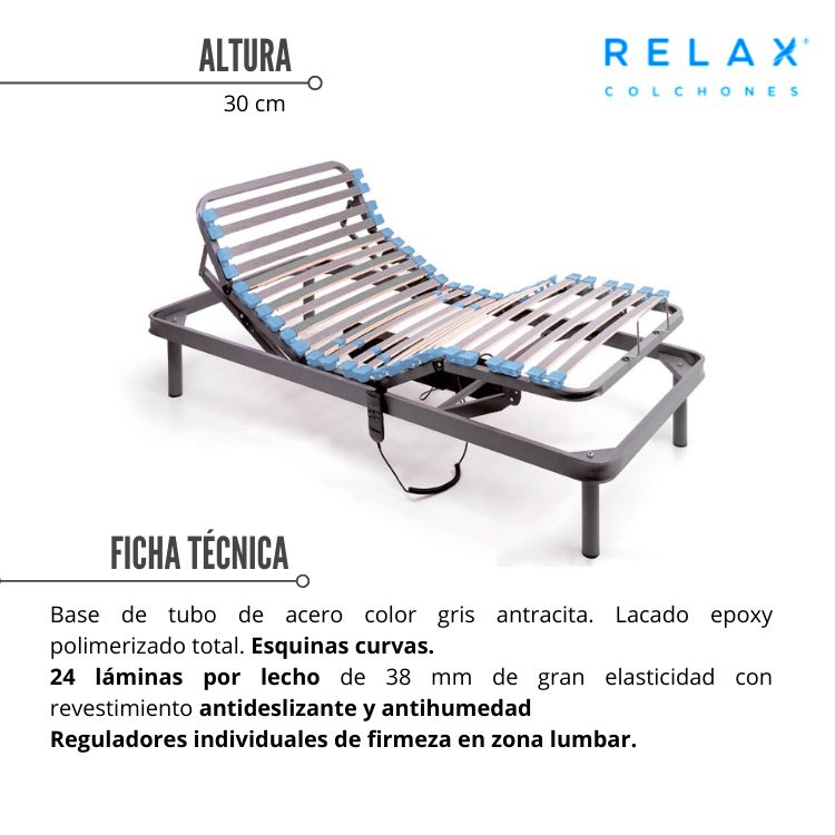 Cama Articulada Smart Bed de Relax