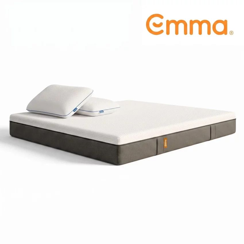 Pack Colchón Emma Hybrid Premium + Almohadas Emma Original Adapt.