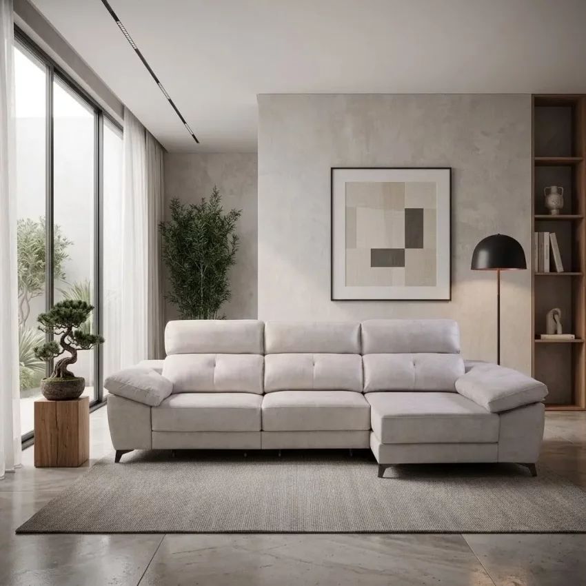 sofa deslizante loira