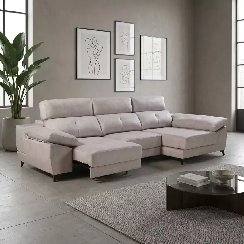 sofa deslizante loira