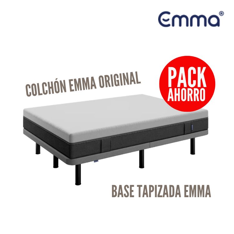 Pack Emma Original + Base Tapizada Emma