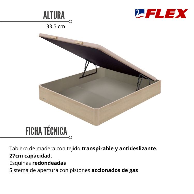 Canapé Abatible Madera 19 Flex