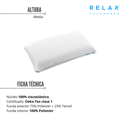 Almohada Visco Signature de Relax