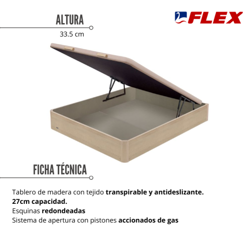 Canapé Abatible Madera 19 Flex