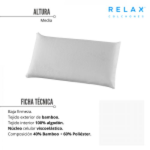 Almohada VISCO VEGETAL de RELAX