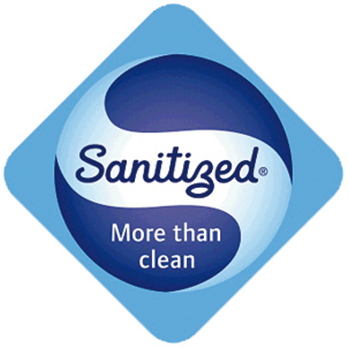 Tejido tratamiento sanitized