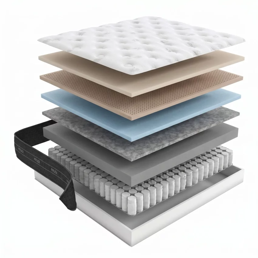 Interior Colchon Flex Nube Visco