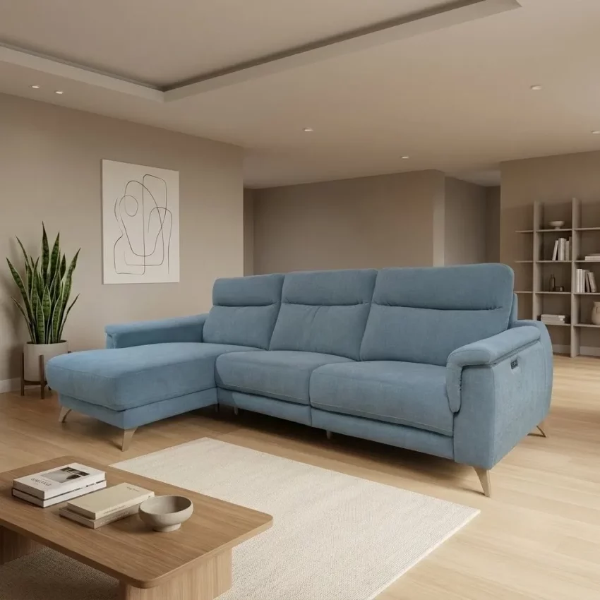 Sof&aacute; Chaiselongue Ozono Dise&ntilde;o Elegante