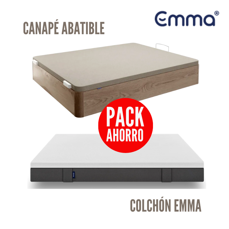 PACK DE CANAPÉ Y COLCHÓN