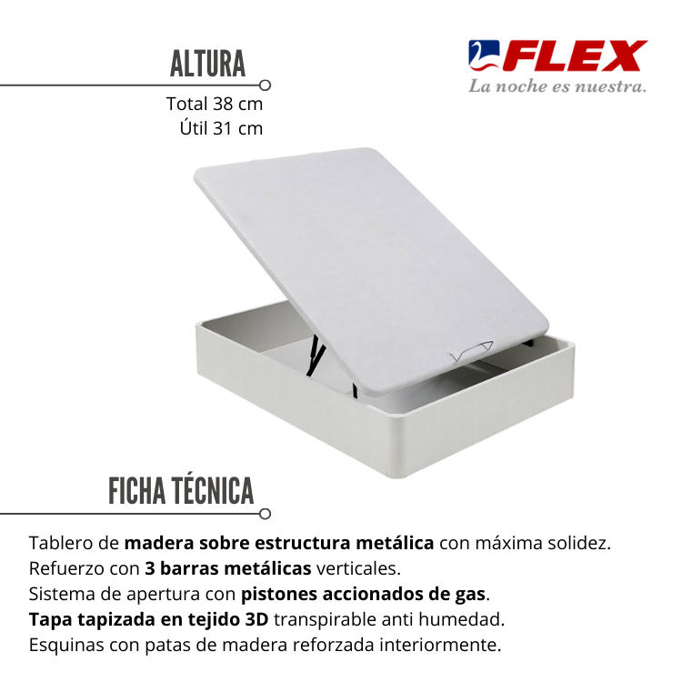 Arcón abatible 25 de FLEX