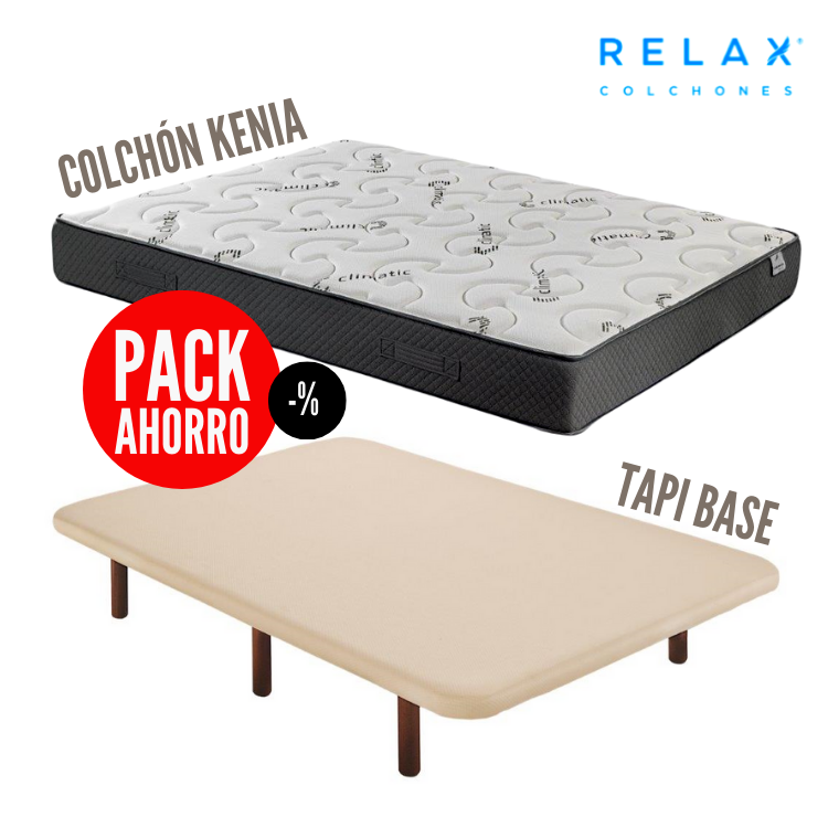 PACK AHORRO Relax: Colchón SURUS + Canapé abatible EVOQUE