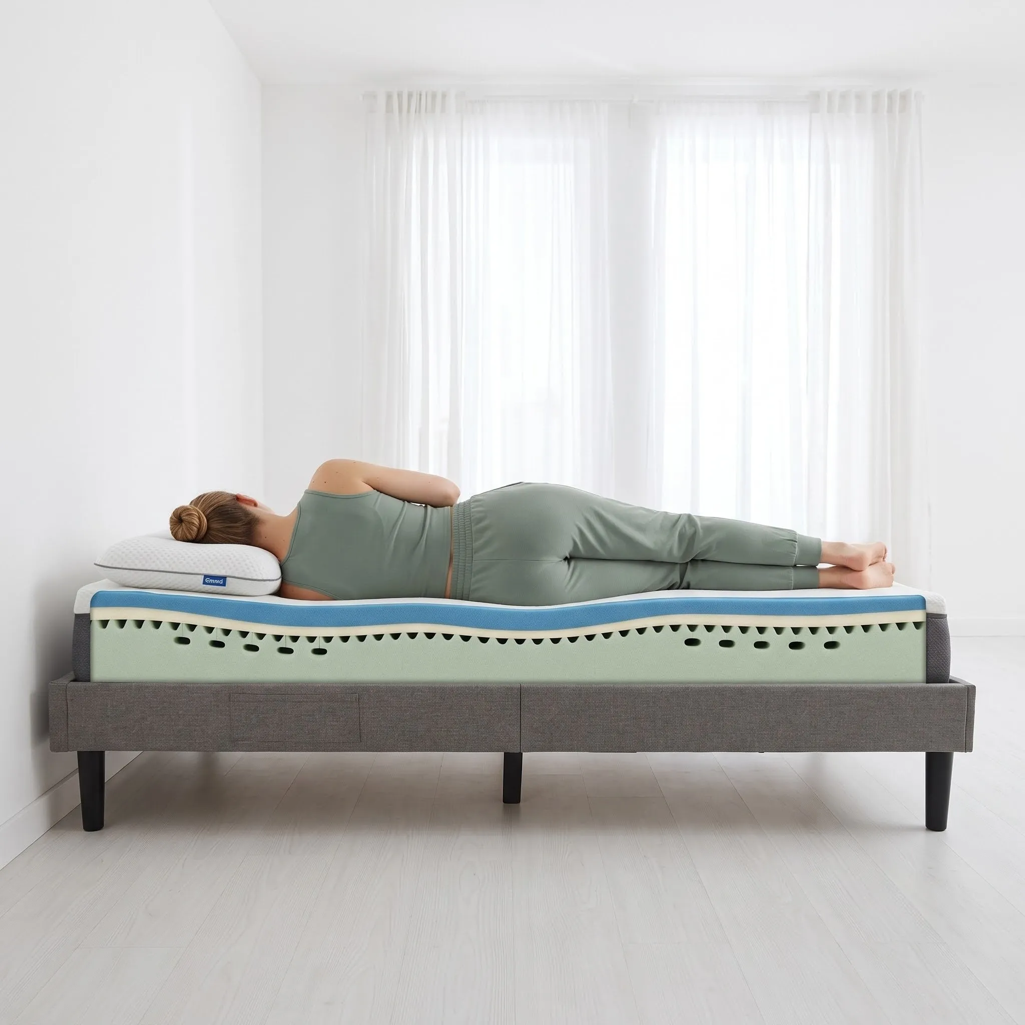 Pack Colchon Emma Original Classic Almohadas Original Adapt