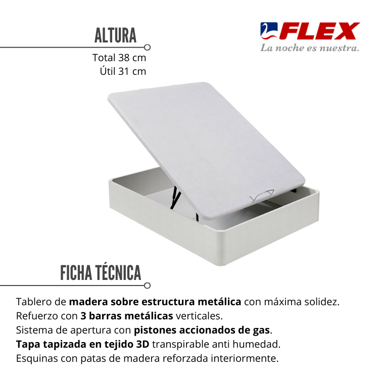 Arc&oacute;n abatible 25 de FLEX
