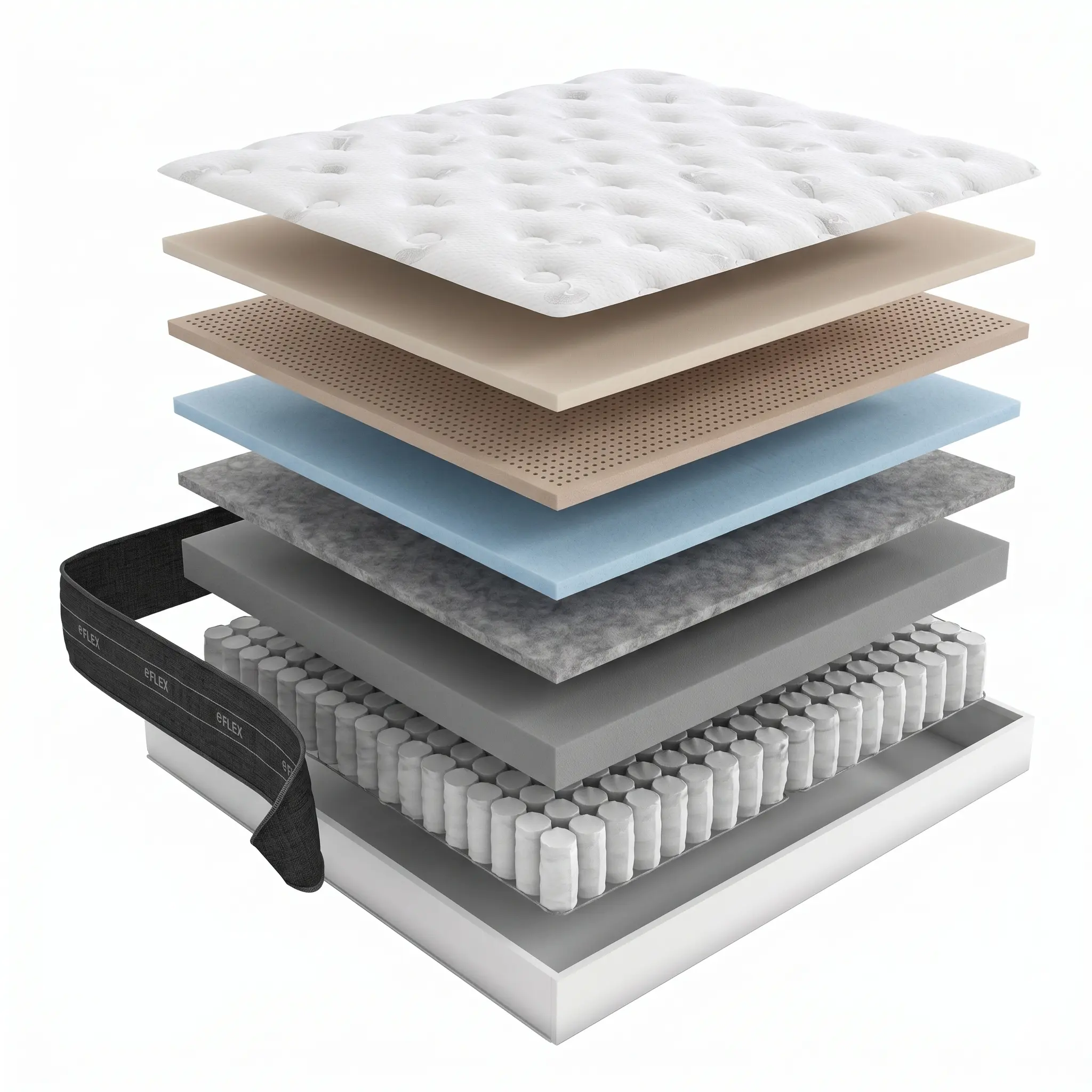 Interior Colchon Flex Nube Visco