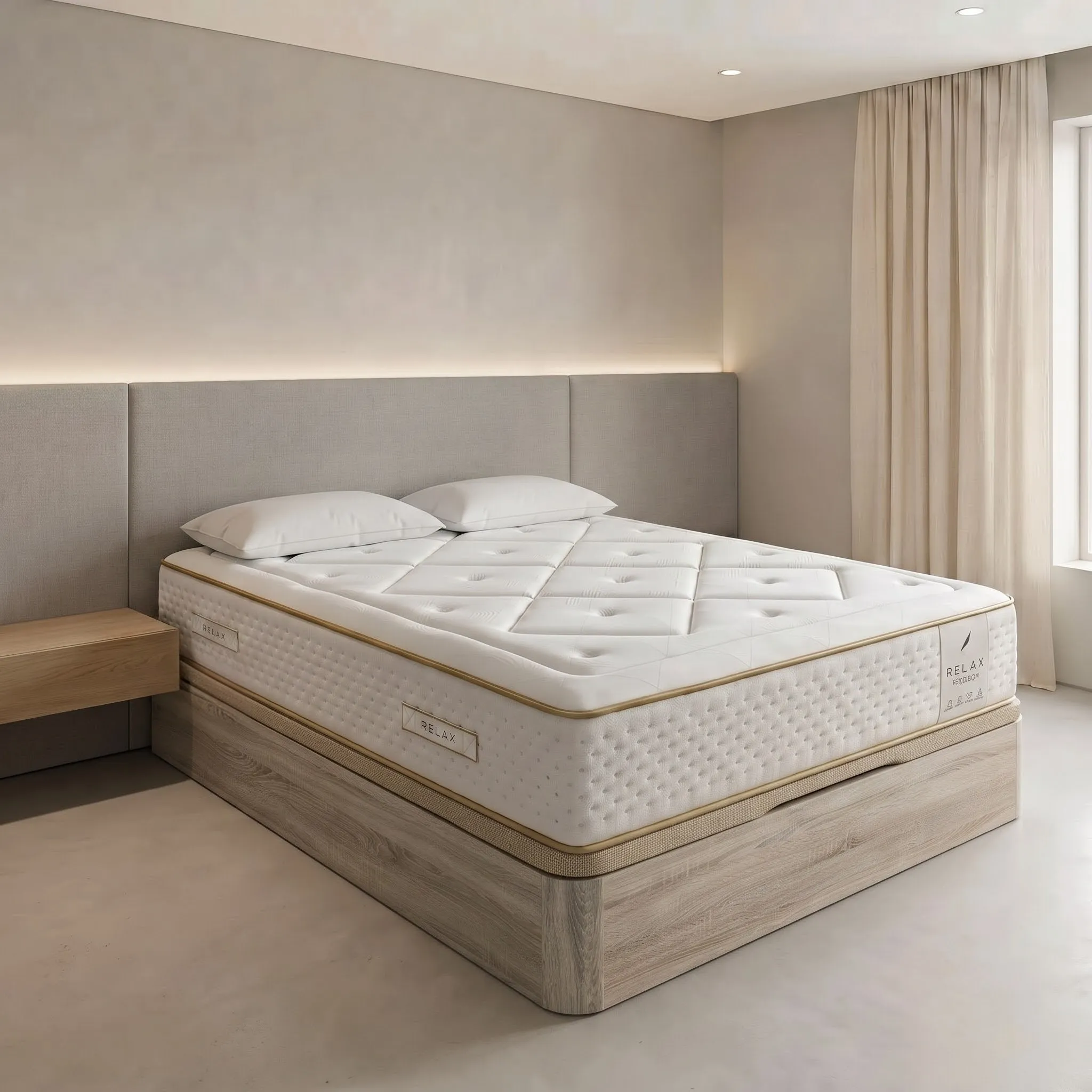 Pack Colchon Relax Gaviota Oro Canape Musa 38